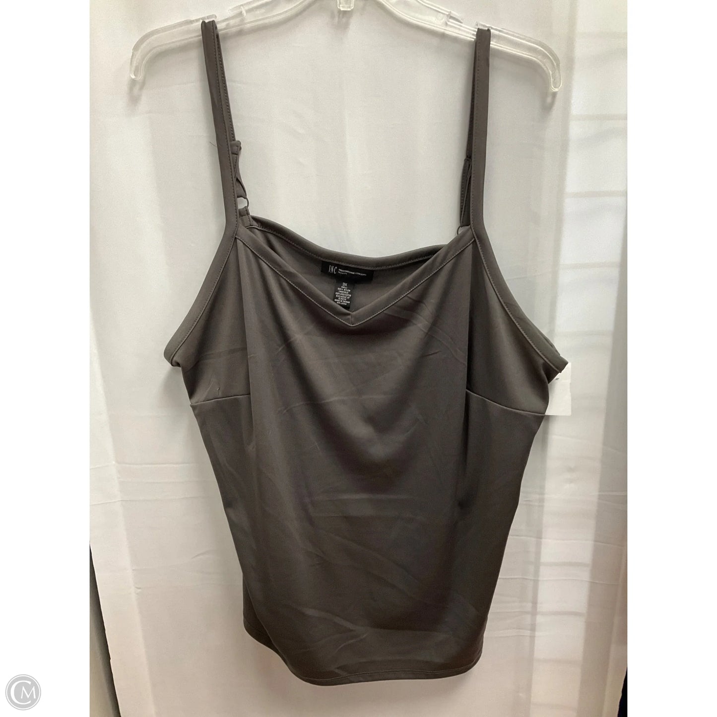 Top Sleeveless By Inc In Black, Size: 3x