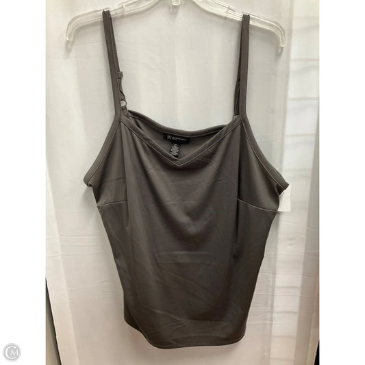 Top Sleeveless By Inc In Black, Size: 3x