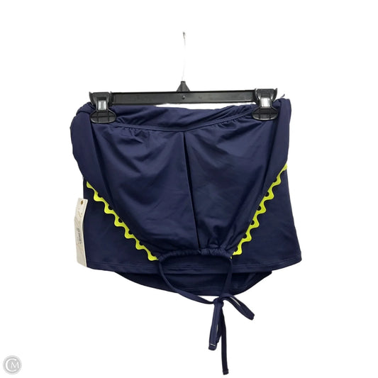Swimsuit Top By Clothes Mentor In Navy, Size: L
