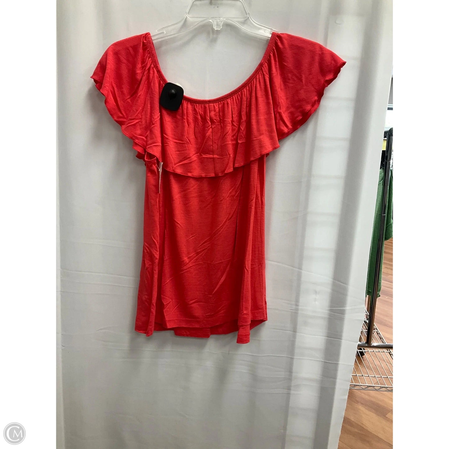 Top Sleeveless By Loft In Coral, Size: S