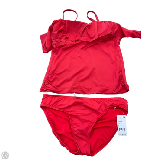 Swimsuit 2pc By Kenneth Cole Reaction In Red, Size: M