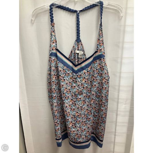 Tank Top By Lc Lauren Conrad In Floral Print, Size: Xl