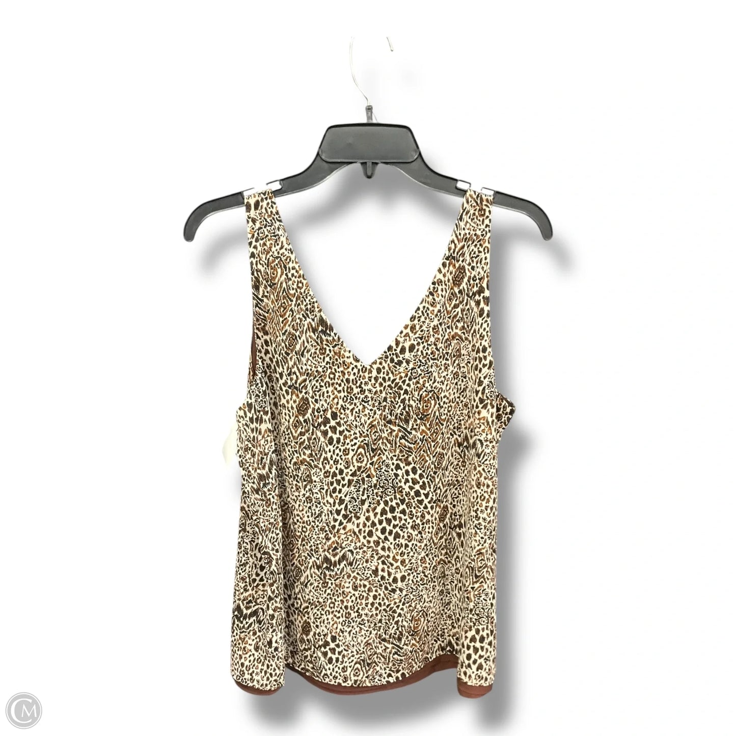 Top Sleeveless Designer By Lilly Pulitzer In Brown, Size: M
