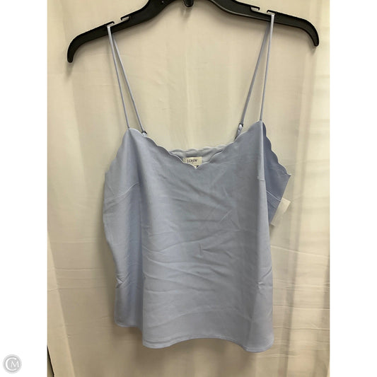 Top Sleeveless Basic By J. Crew In Blue, Size: S
