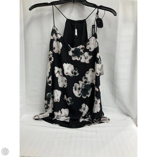 Blouse Sleeveless By Express In Floral Print, Size: M