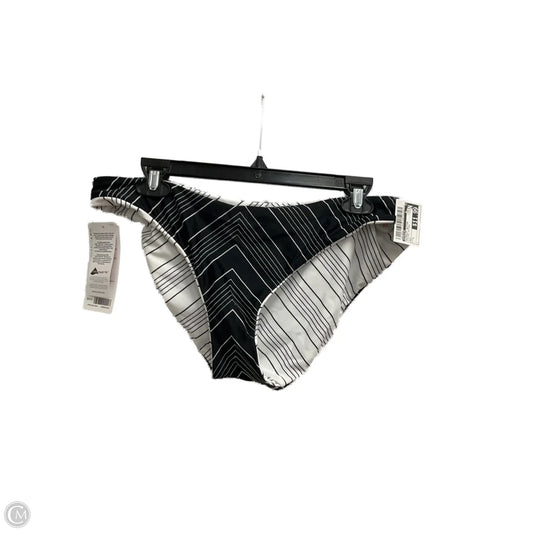Swimsuit Bottom By Athleta In Striped Pattern, Size: L