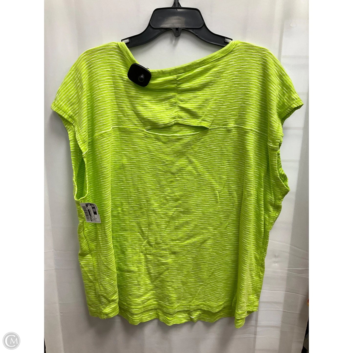 Top Sleeveless Basic By Talbots In Green, Size: 3x