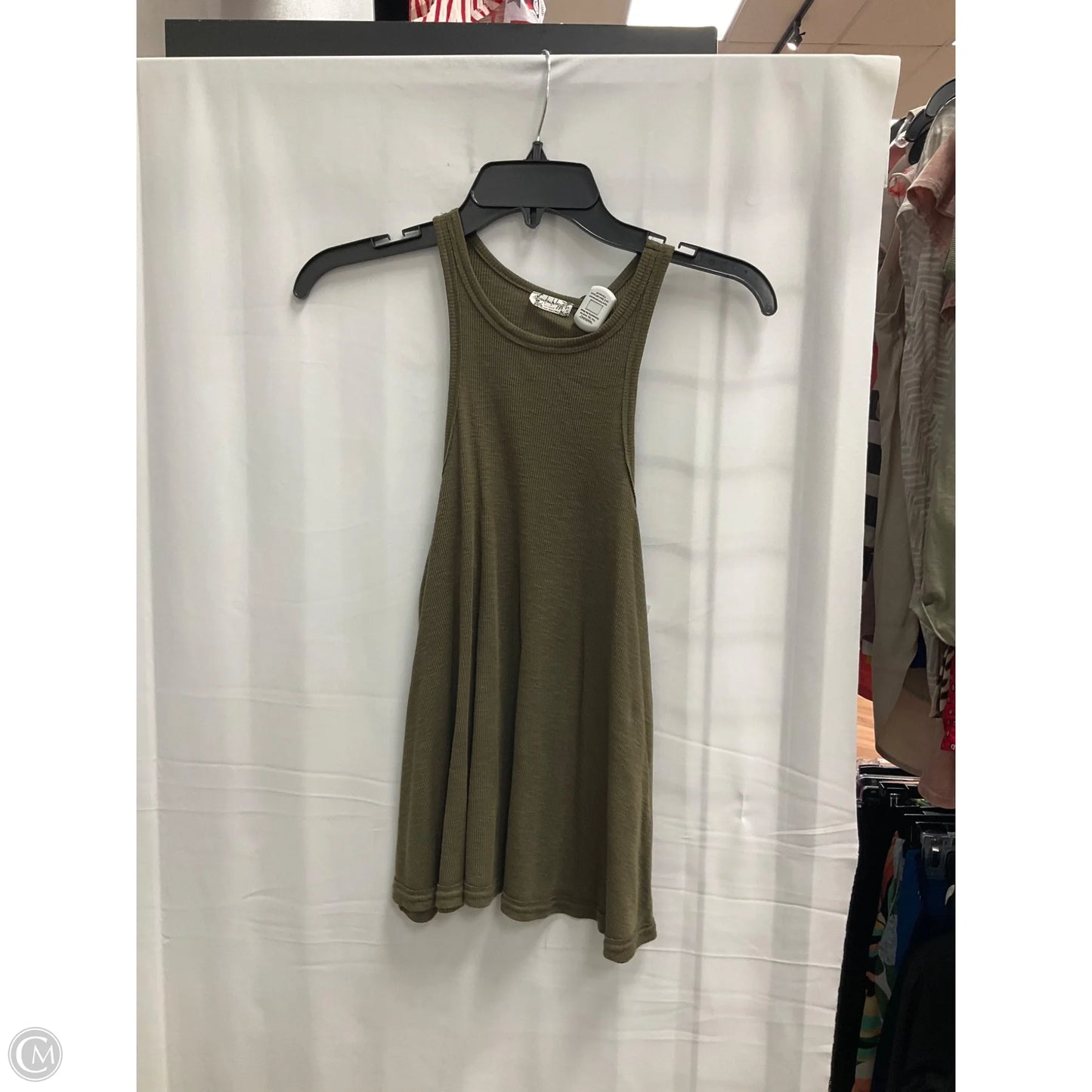 Top Sleeveless By Free People In Green, Size: Xs