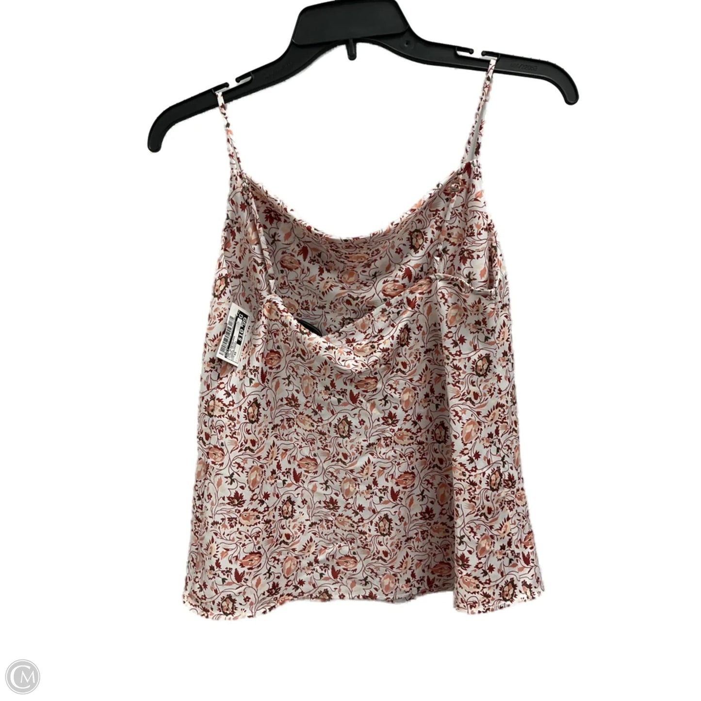 Top Sleeveless By Loft In Floral Print, Size: Xs