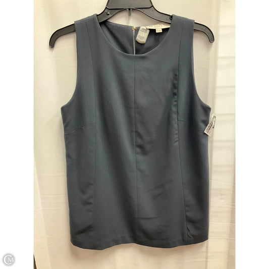 Top Sleeveless By Loft In Grey, Size: S