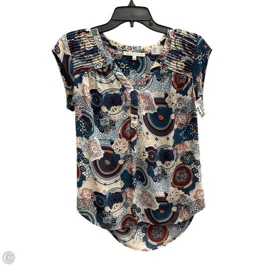 Blouse Sleeveless By Daniel Rainn In Multi-colored, Size: S
