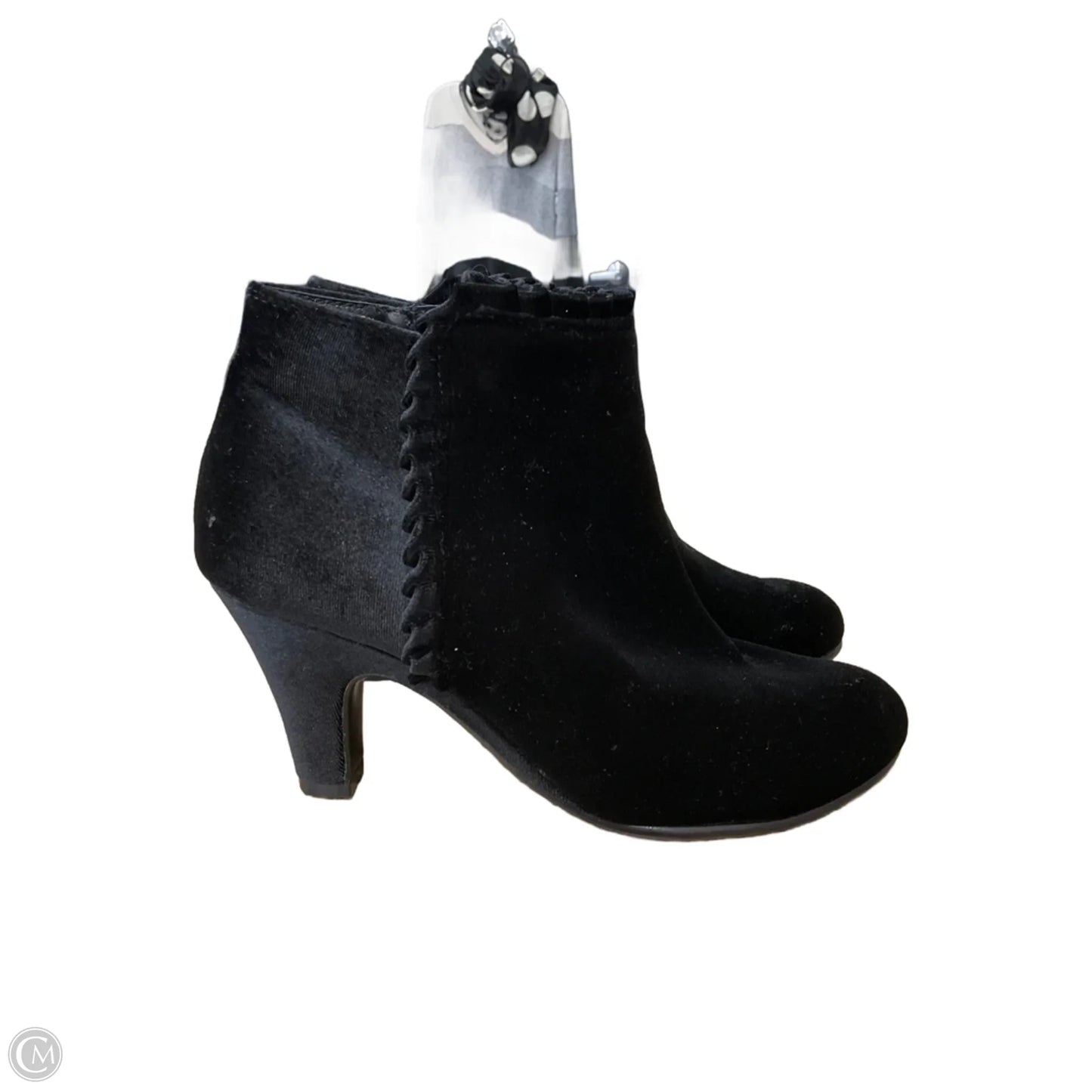 Boots Ankle Heels By Aerosoles In Black, Size: 7