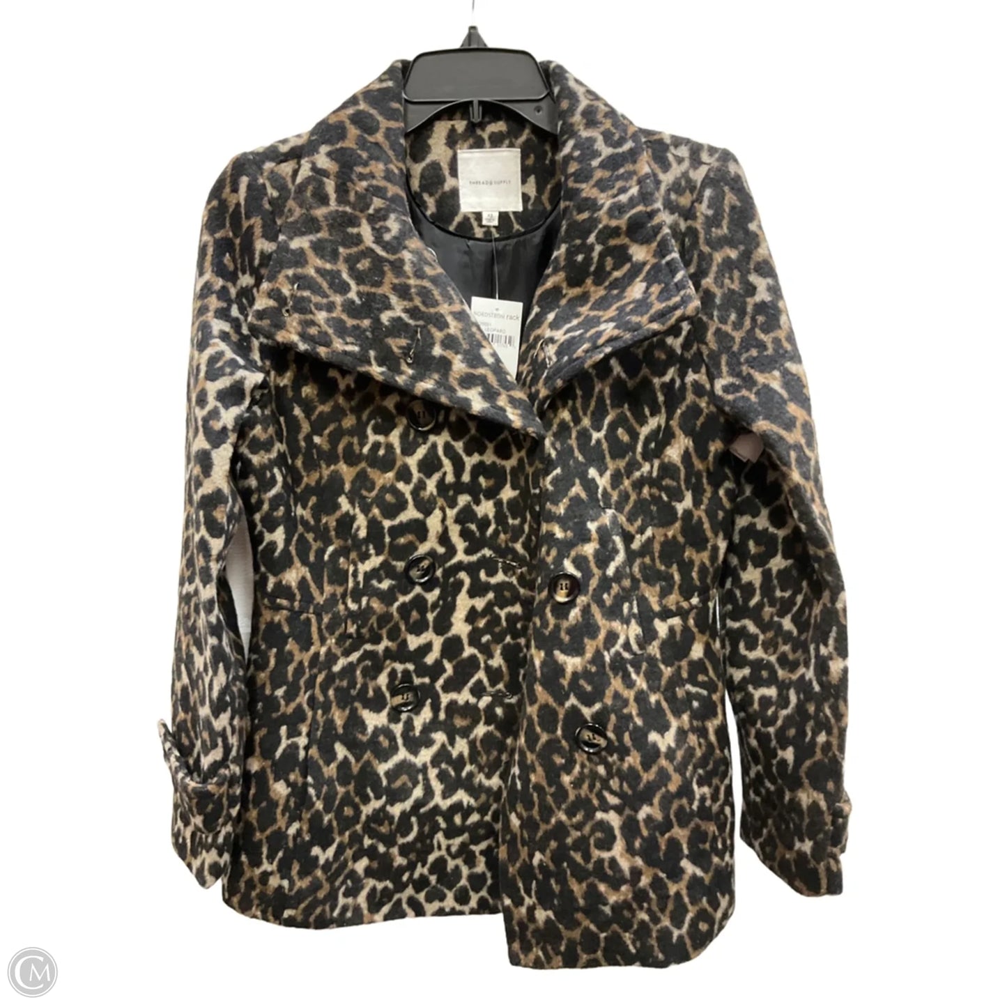 Jacket Other By Thread And Supply In Animal Print, Size: Xs