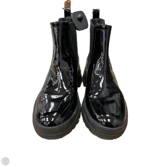 Boots Ankle Heels By Mix No 6 In Black, Size: 9.5