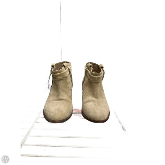 Boots Ankle Flats By Joie In Tan, Size: 6