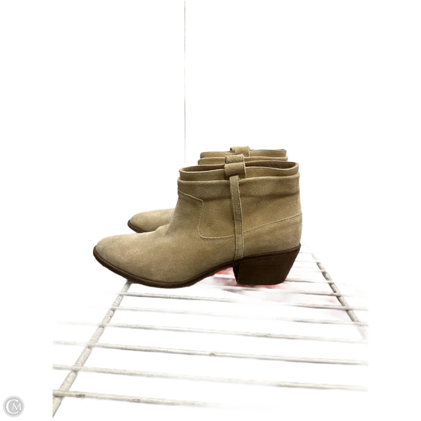 Boots Ankle Flats By Joie In Tan, Size: 6