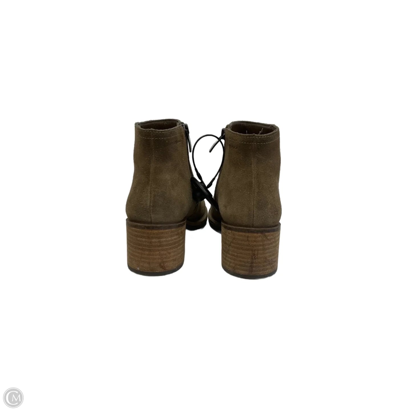 Boots Ankle Flats By Ecco In Brown, Size: 6.5