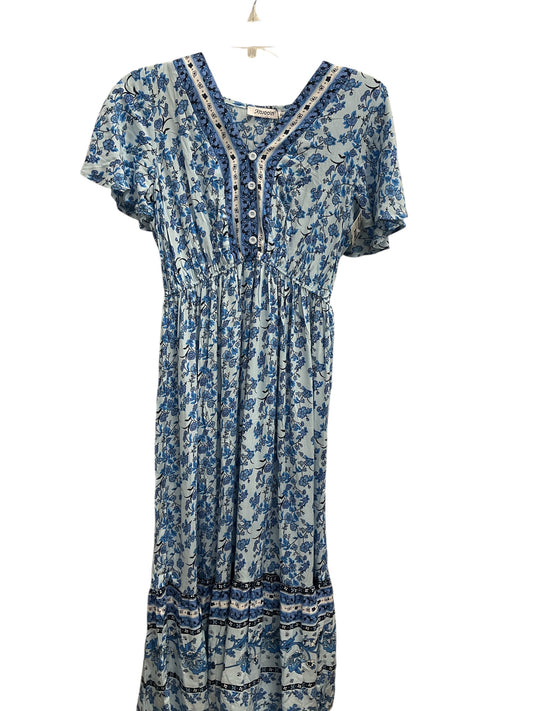 Dress Casual Maxi By Clothes Mentor In Blue, Size:S