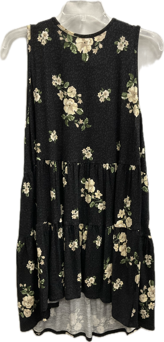 Top Sleeveless By Torrid In Floral Print, Size:1X