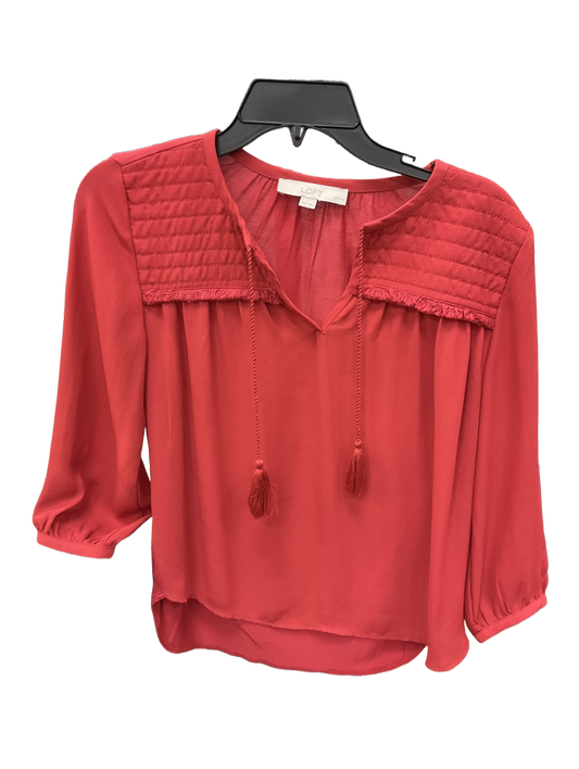 Top Long Sleeve By Loft  Size: Xsp