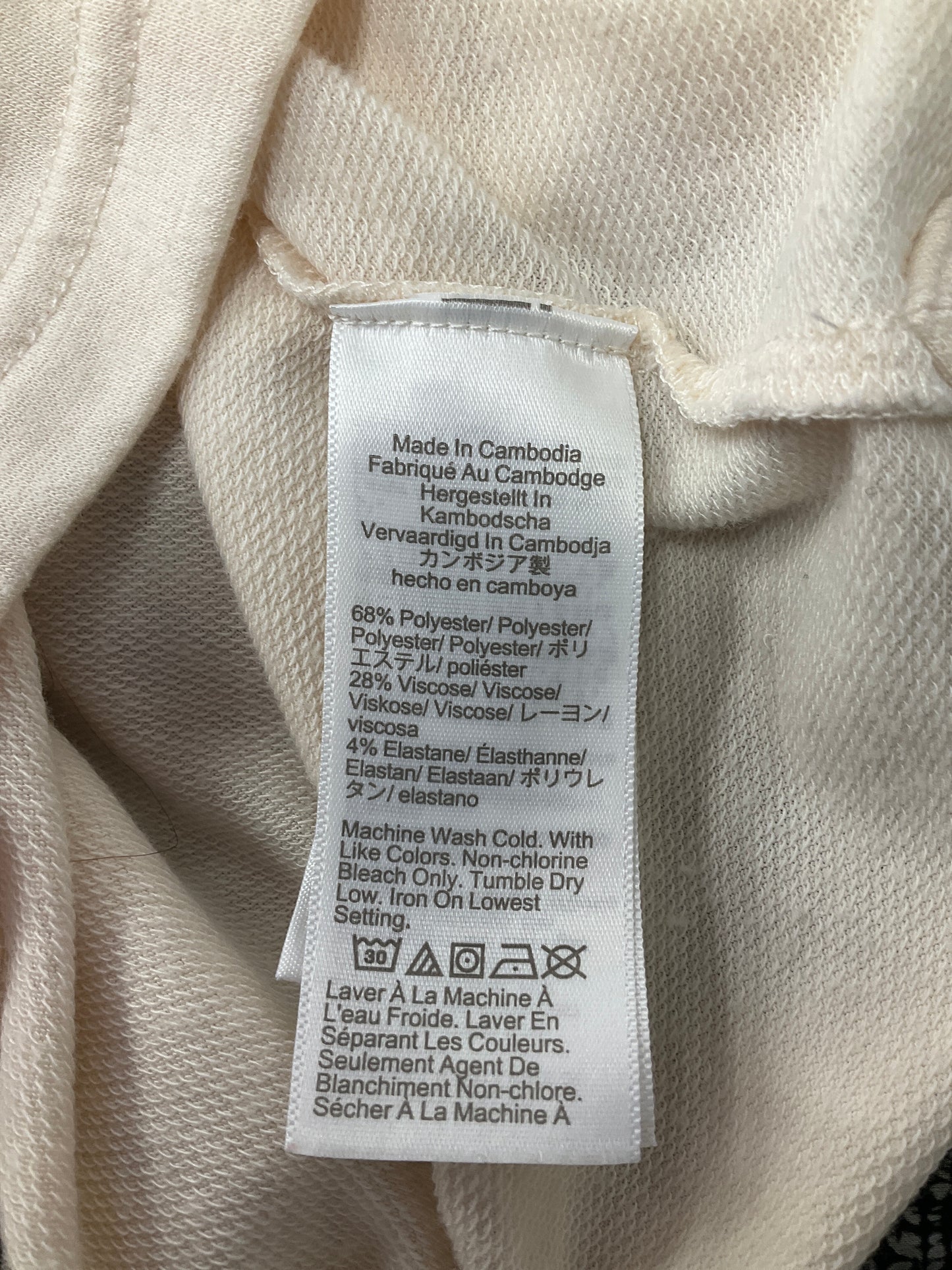 Top Long Sleeve By J. Crew In Beige, Size: M