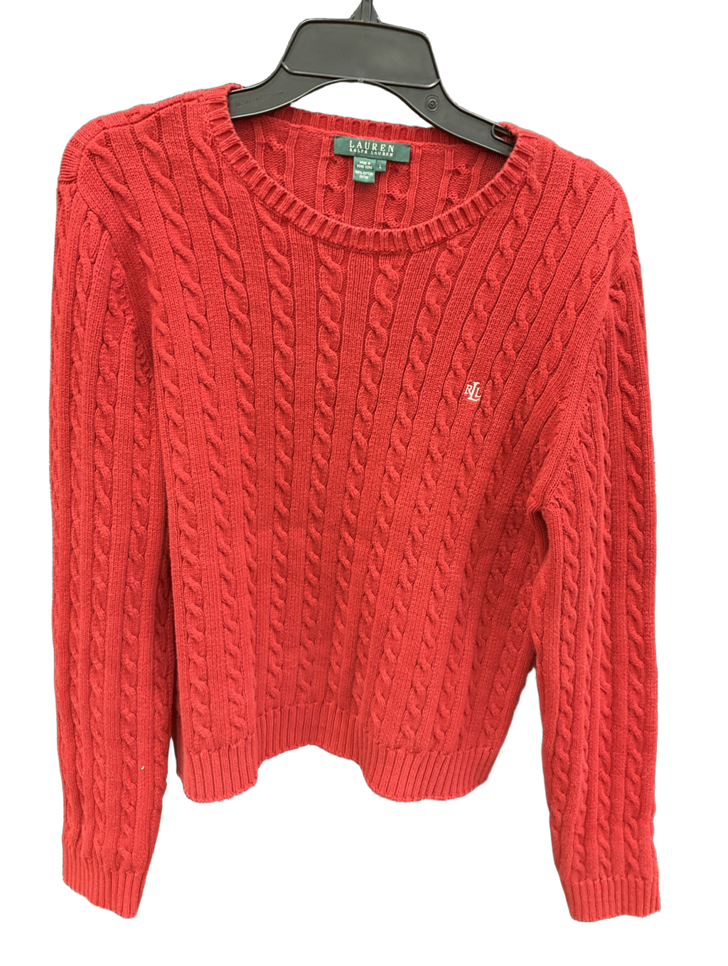 Sweater By Lauren By Ralph Lauren  Size: L