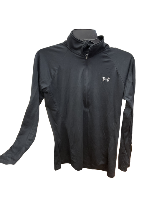 Athletic Top Long Sleeve Collar By Under Armour  Size: M