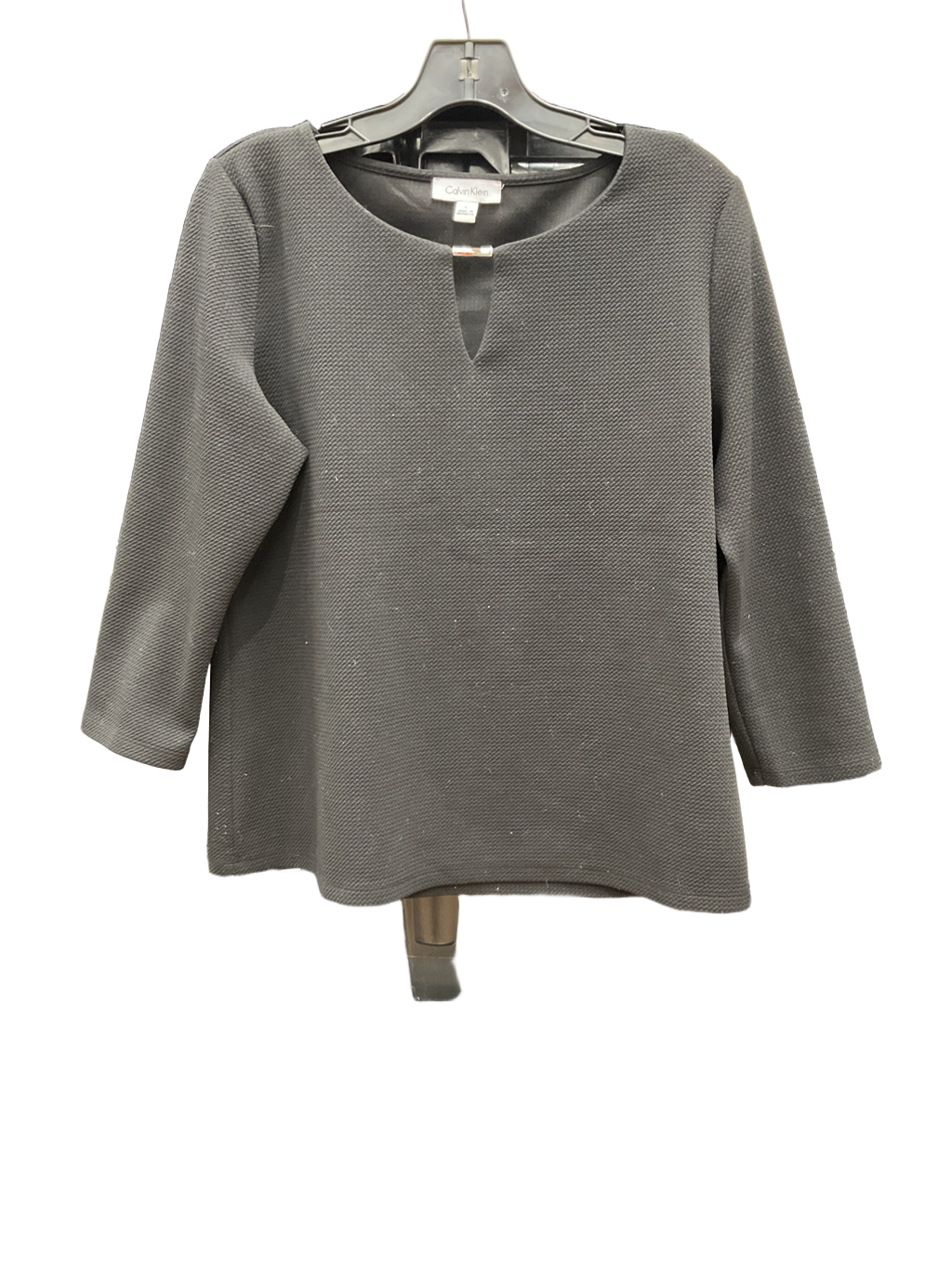 Top Long Sleeve By Calvin Klein  Size: L