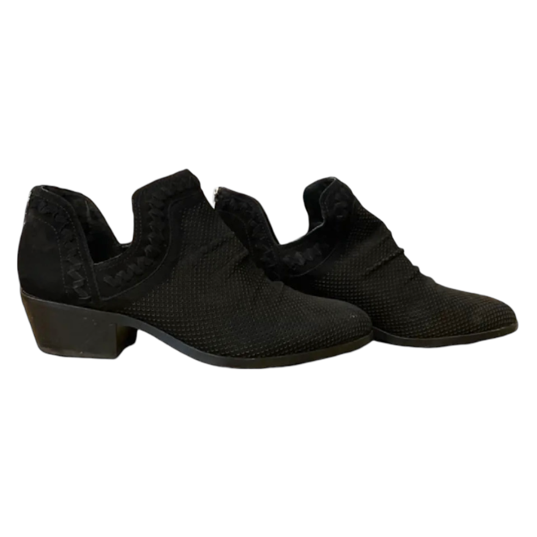 Boots Ankle Heels By Vince Camuto In Black, Size: 9.5