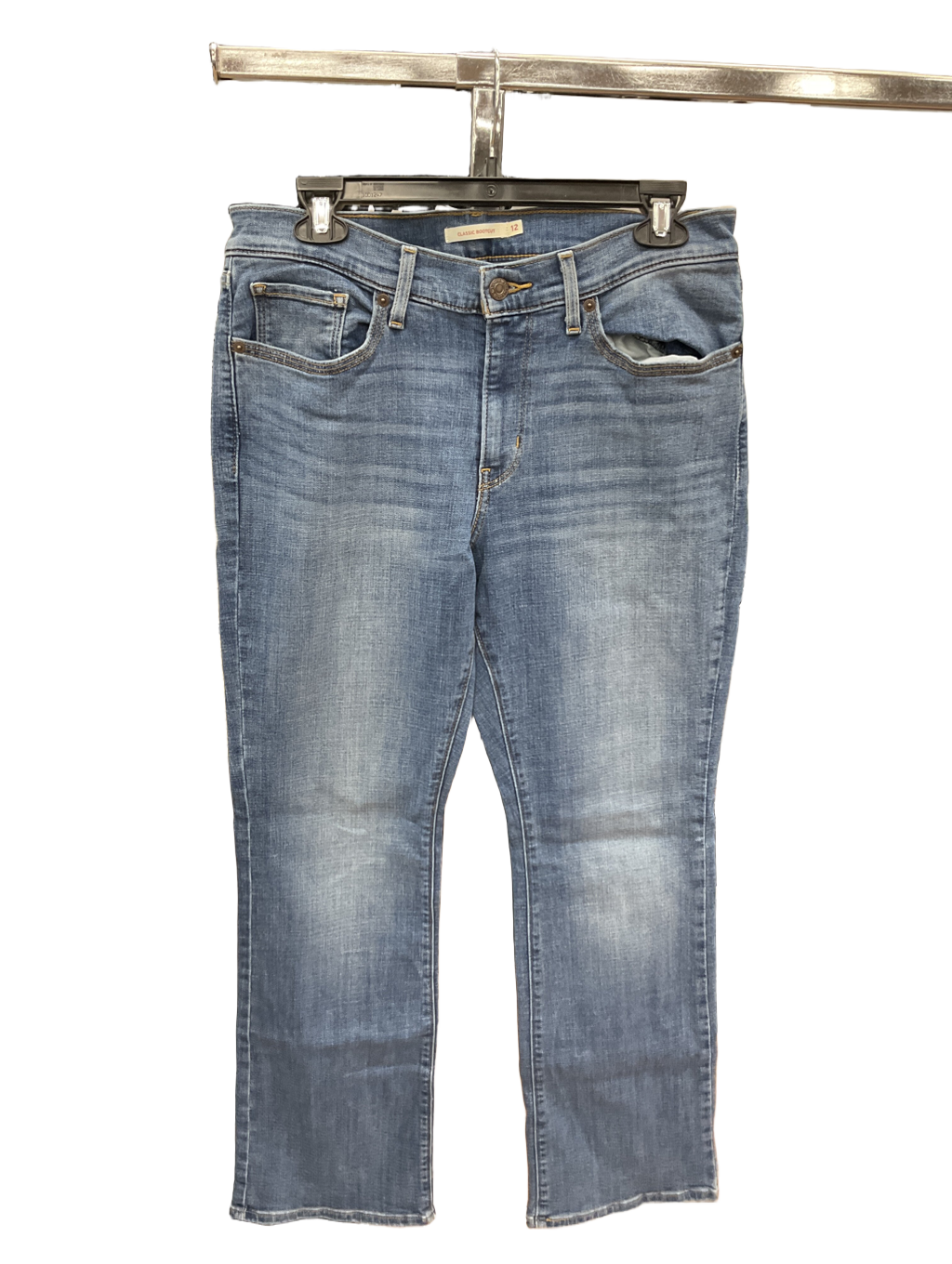 Jeans Straight By Levis  Size: 12