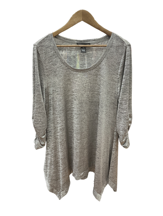 Top Long Sleeve By Grace Elements  Size: Xl