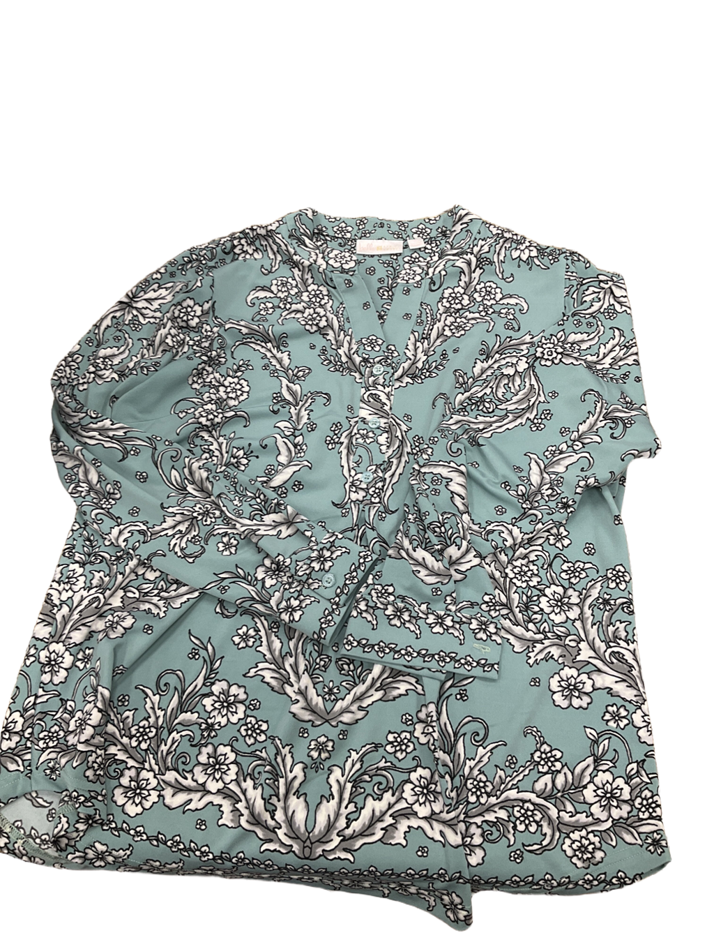Top Long Sleeve By Belle By Kim Gravel  Size: M