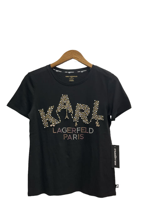 Top Short Sleeve By Karl Lagerfeld  Size: Xs