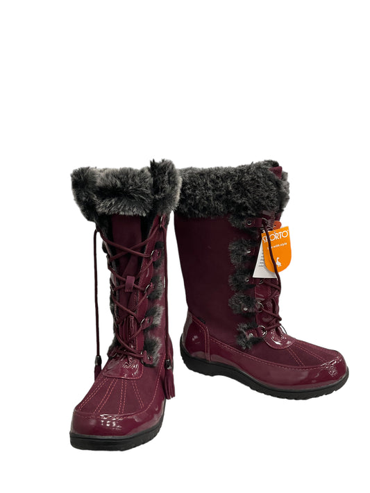 Boots Snow By Sporto  Size: 10