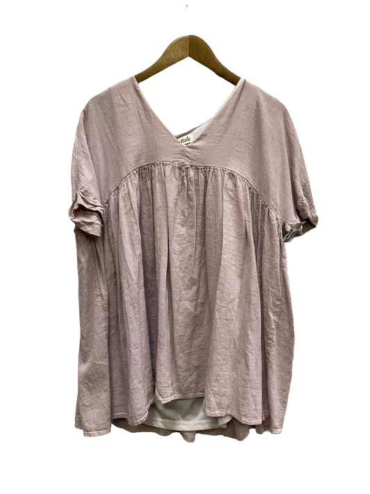 Tunic Short Sleeve By Listicle  Size: M