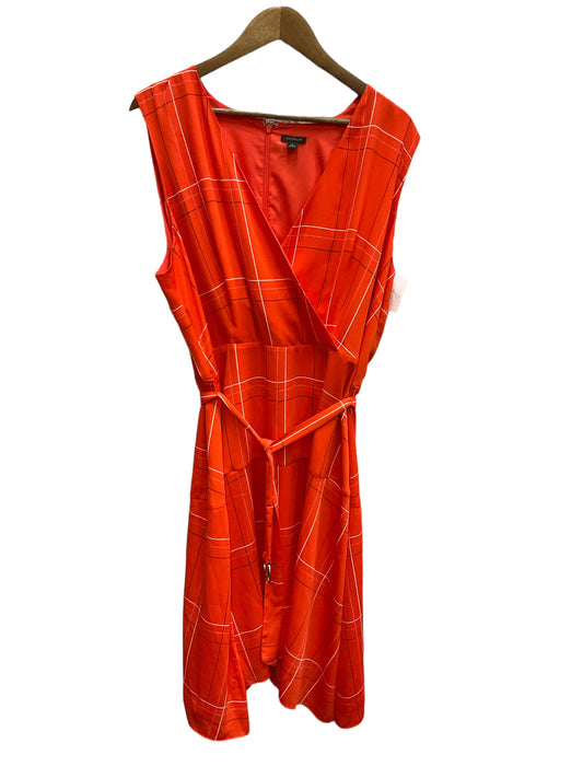 Dress Casual Midi By Ann Taylor  Size: 18