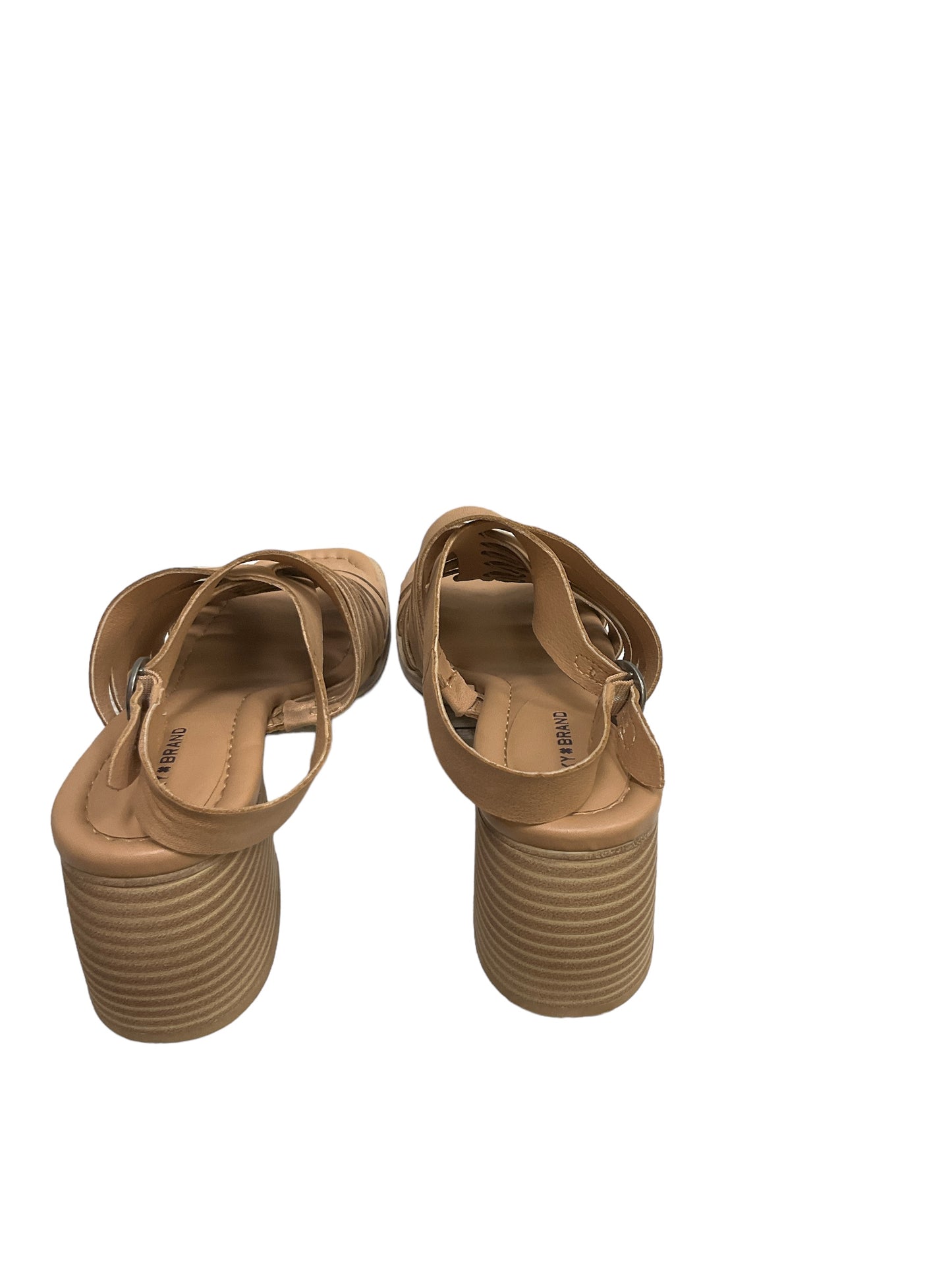 Sandals Heels Block By Lucky Brand  Size: 9.5
