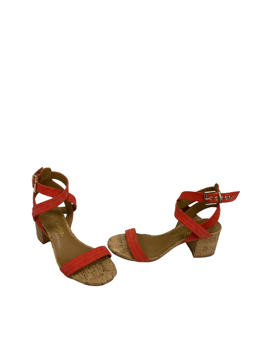 Sandals Heels Block By Arturo Chiang  Size: 8