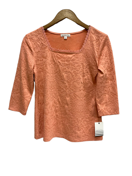 Top 3/4 Sleeve Basic By Ophelia Roe  Size: S